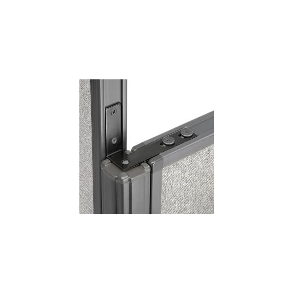 Global Equipment Interion High Low Corner 90 Kit For 46" Low Panel 240255N - main